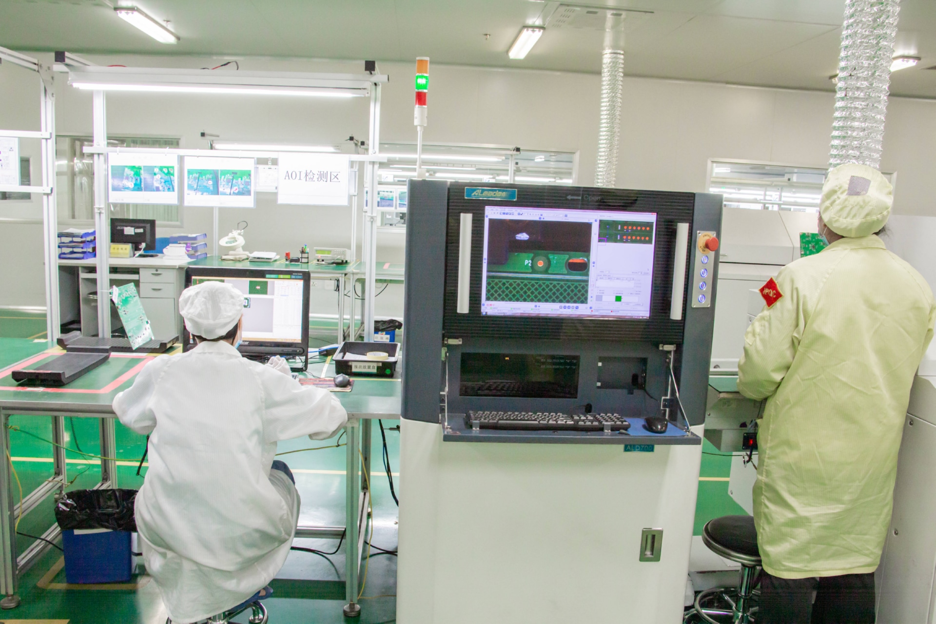 广东永超注塑模具加工厂家SMT贴片车间实拍图片