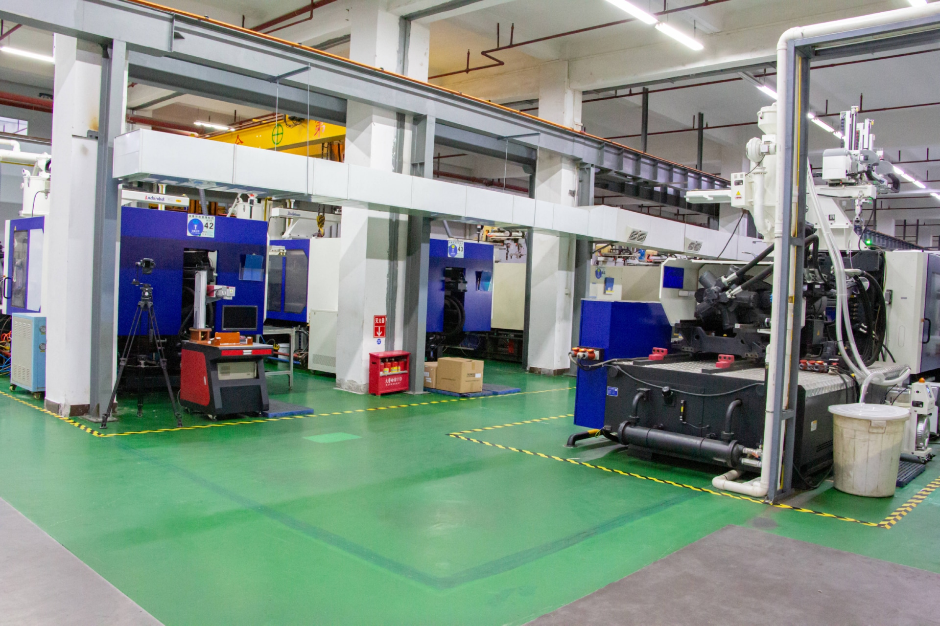广东永超注塑模具加工厂家注塑加工车间实拍图片