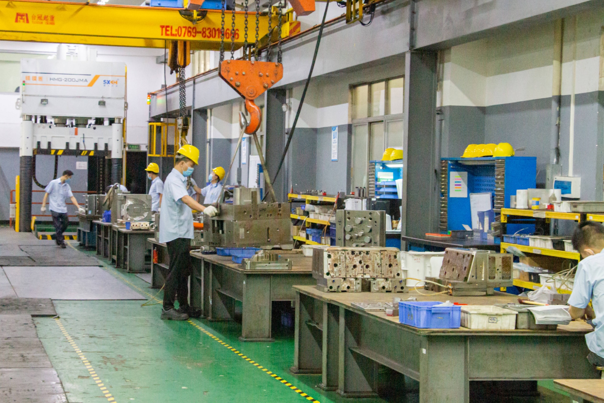 广东永超注塑模具加工厂家模具制造车间实拍图片