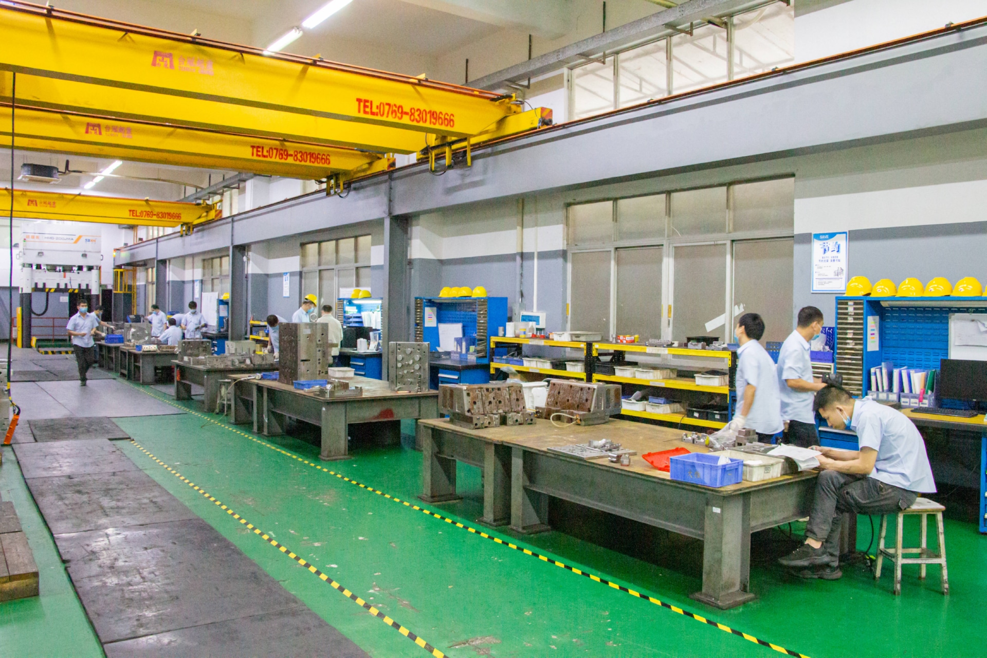 广东永超注塑模具加工厂家模具制造车间实拍图片