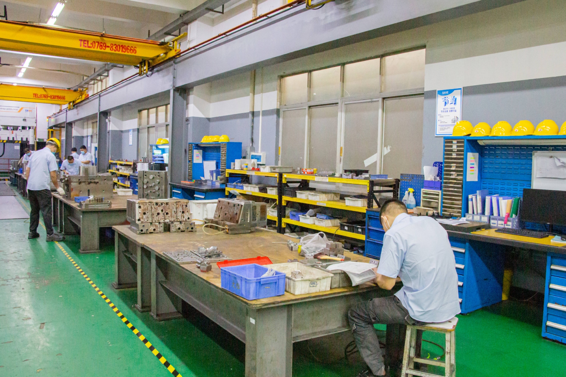 广东永超注塑模具加工厂家模具制造车间实拍图片