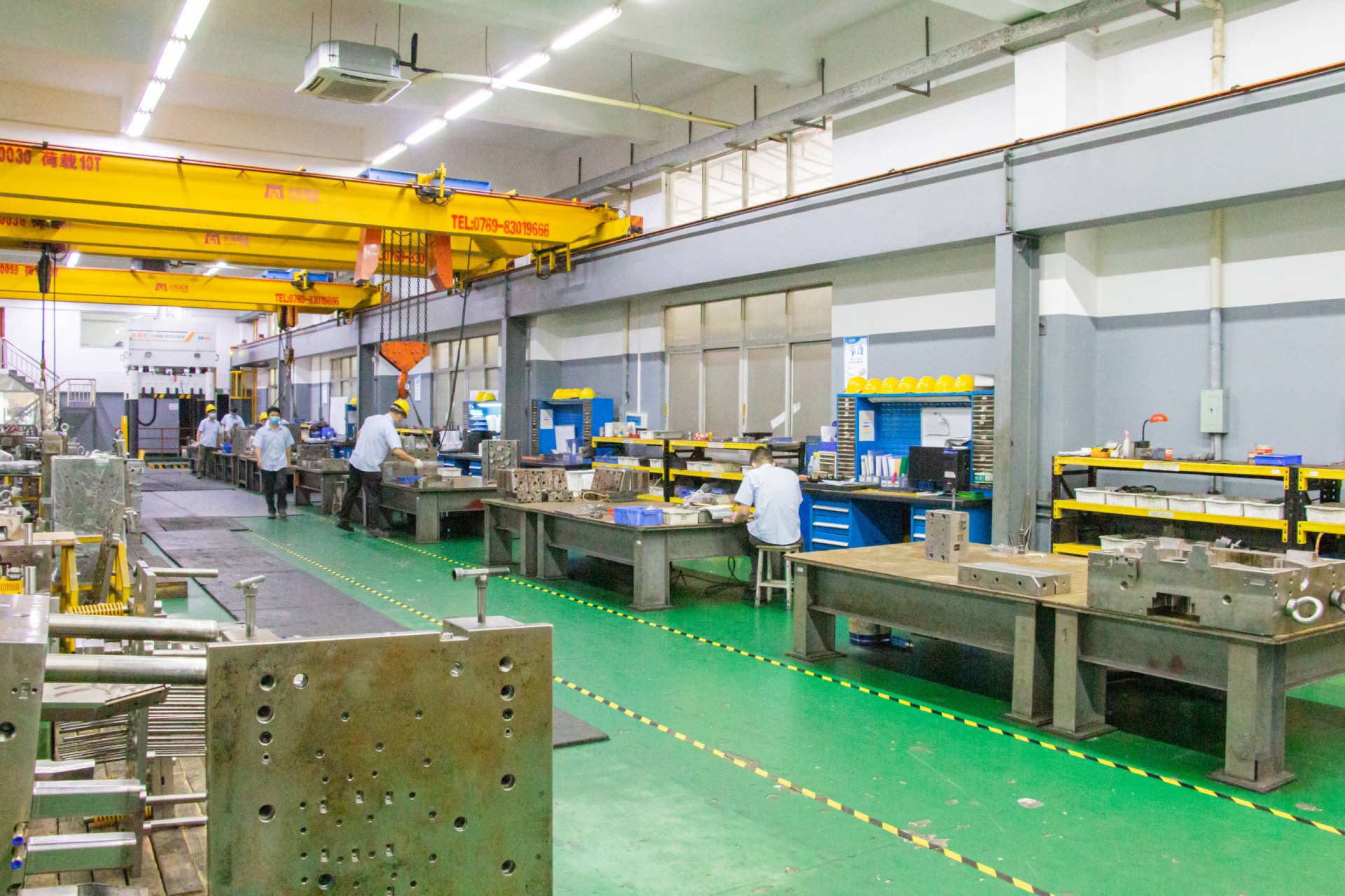 广东永超注塑模具加工厂家模具制造车间实拍图片